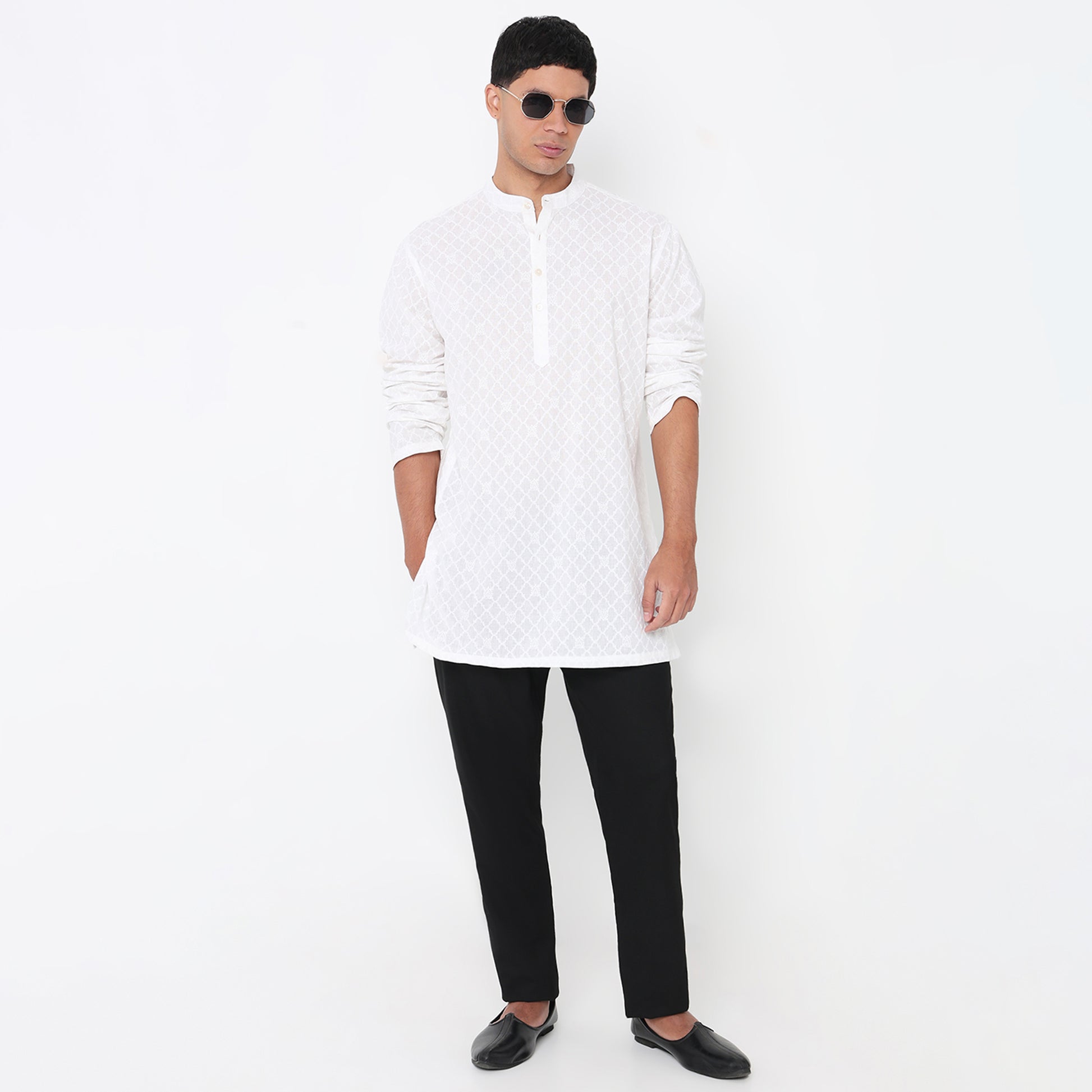 Cotton Printed Short Kurta