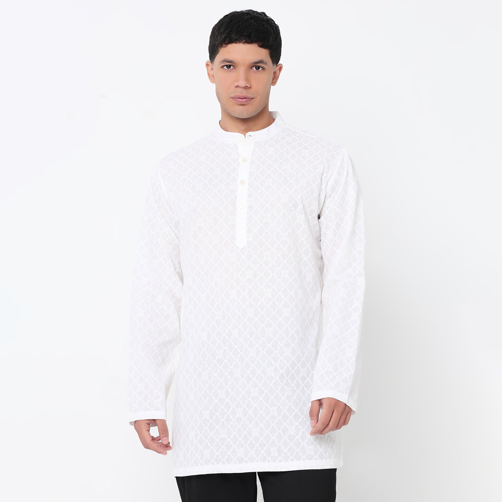Cotton Printed Short Kurta