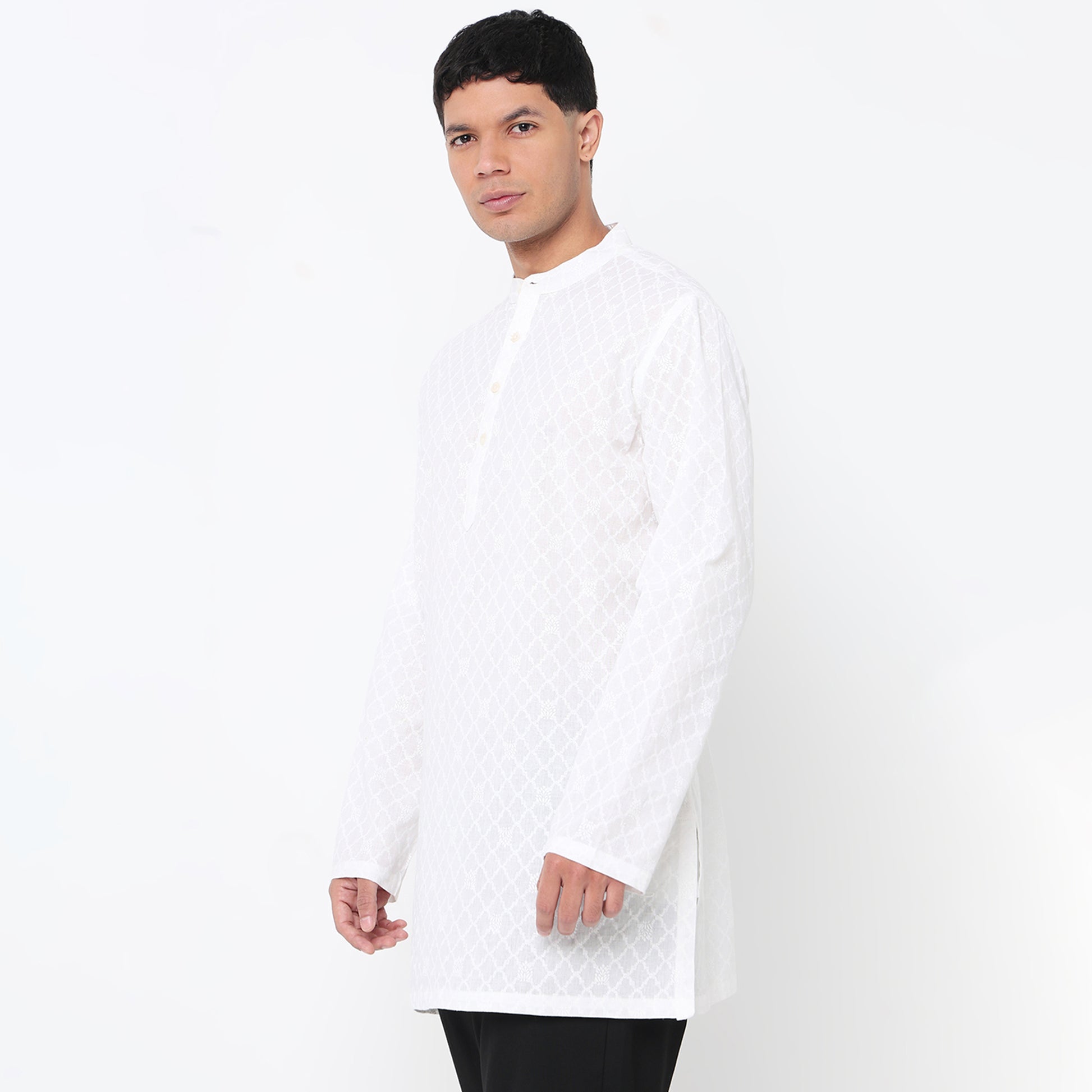 Cotton Printed Short Kurta