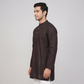 Cotton Abstract Short Kurta