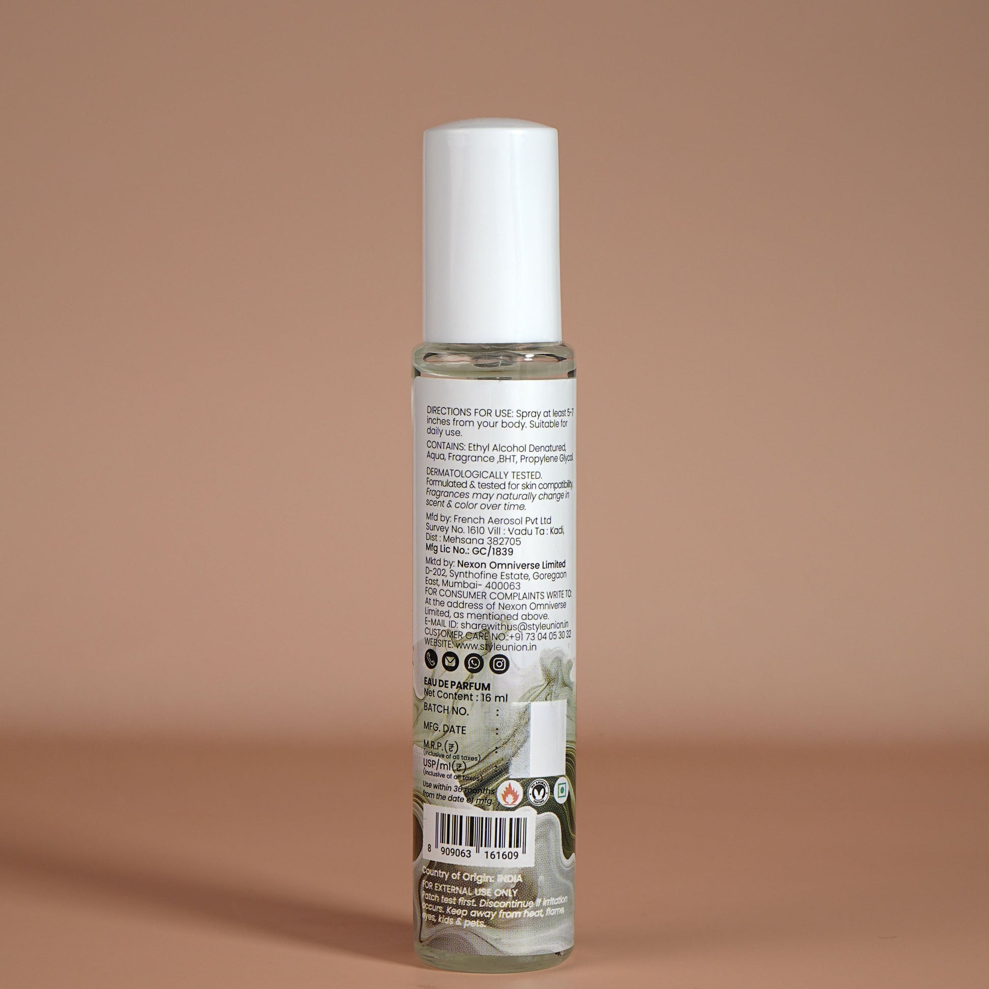 Style Union Long-Lasting Mens Perfumes - 16ml