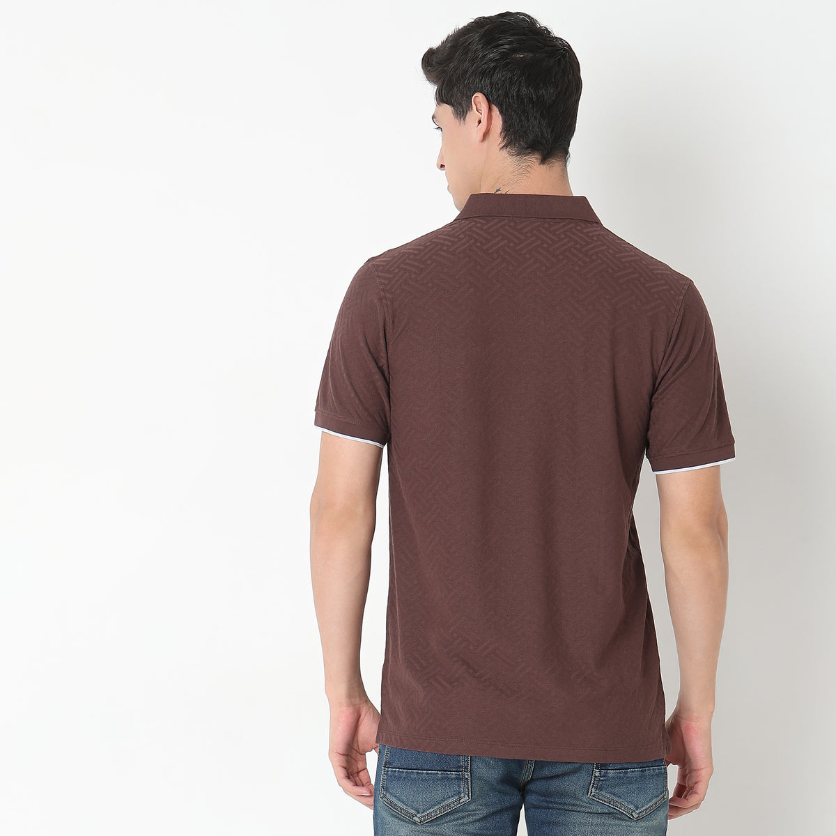 Regular Fit Structured Polo T-Shirt