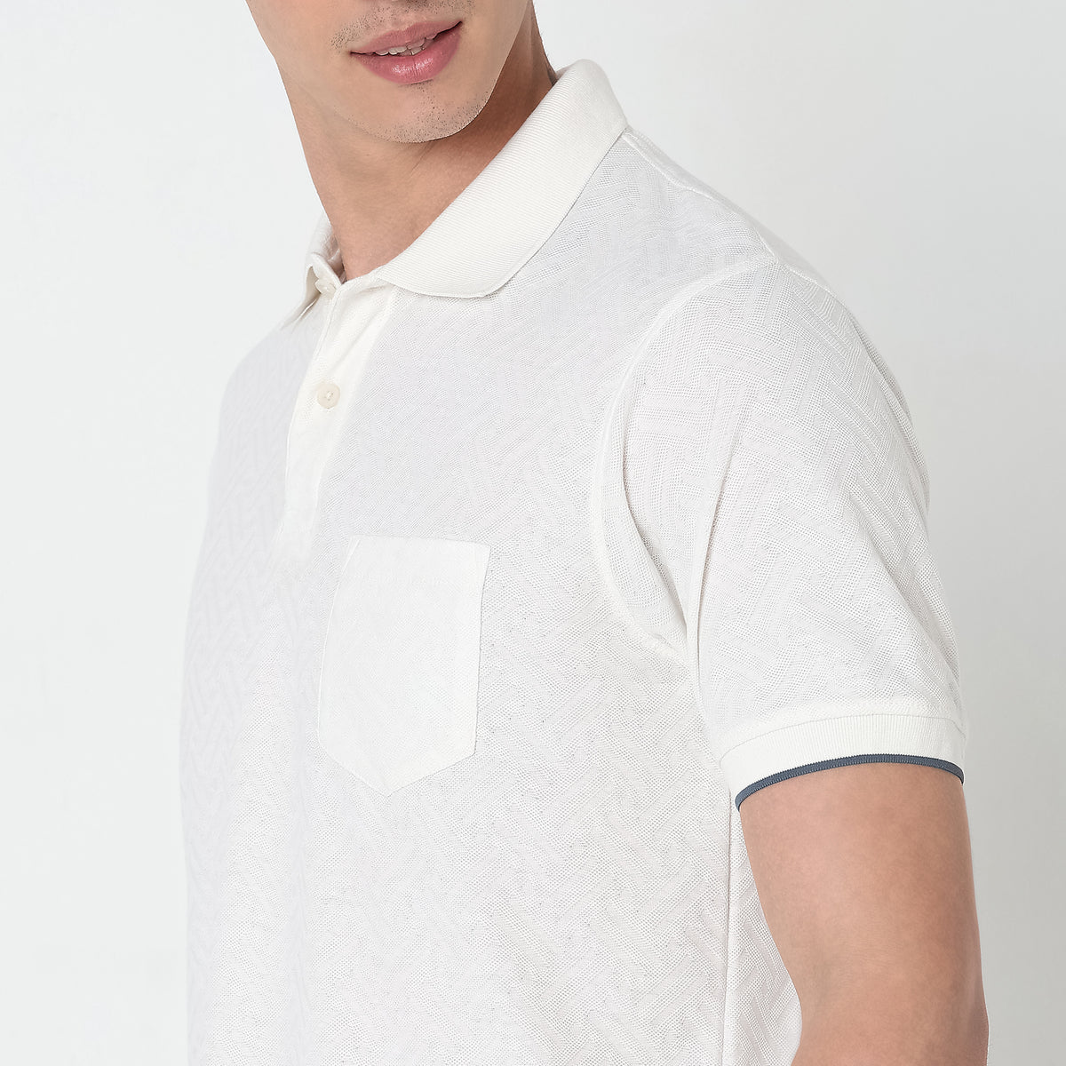 Regular Fit Structured Polo T-Shirt