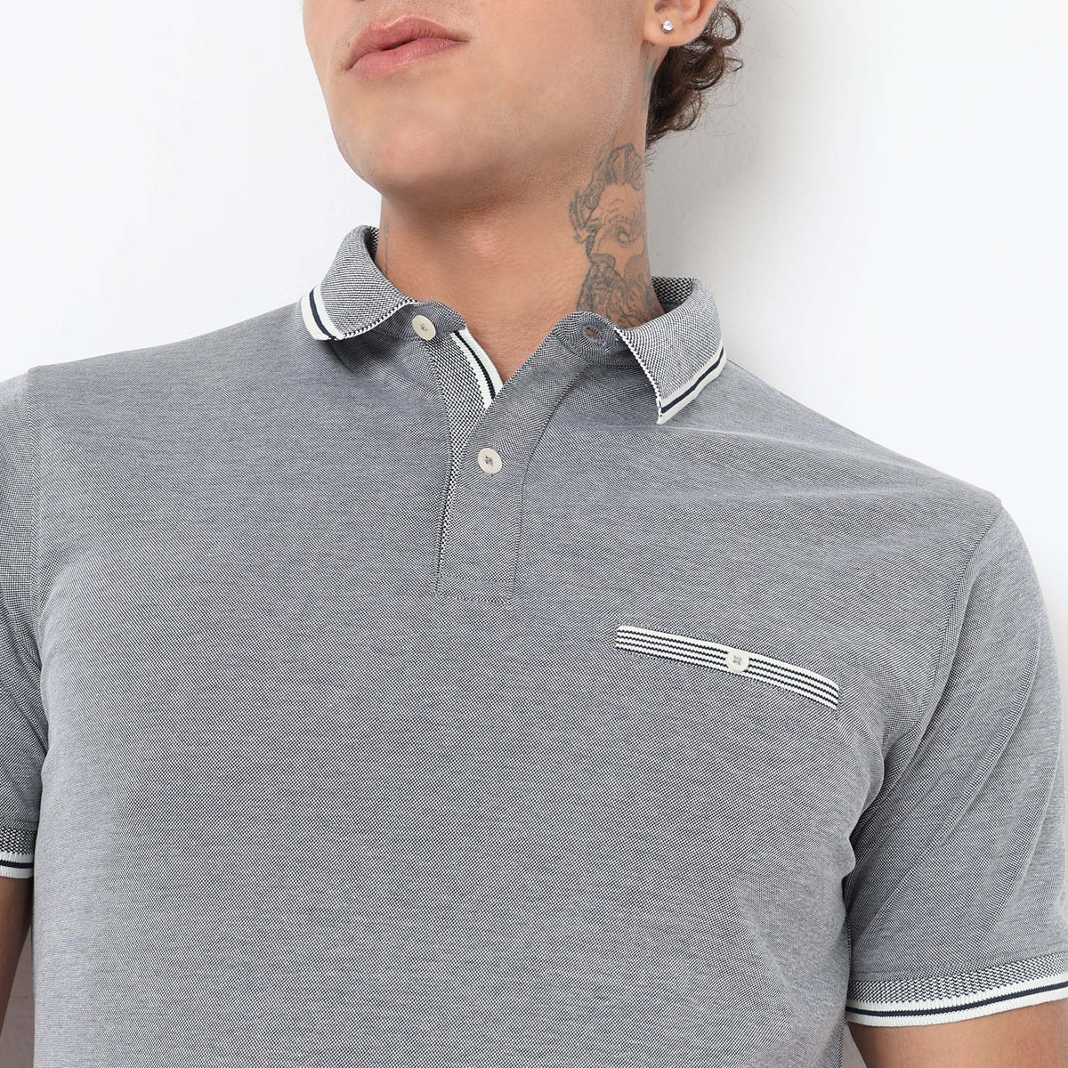 Regular Fit Solid Polo T-Shirt