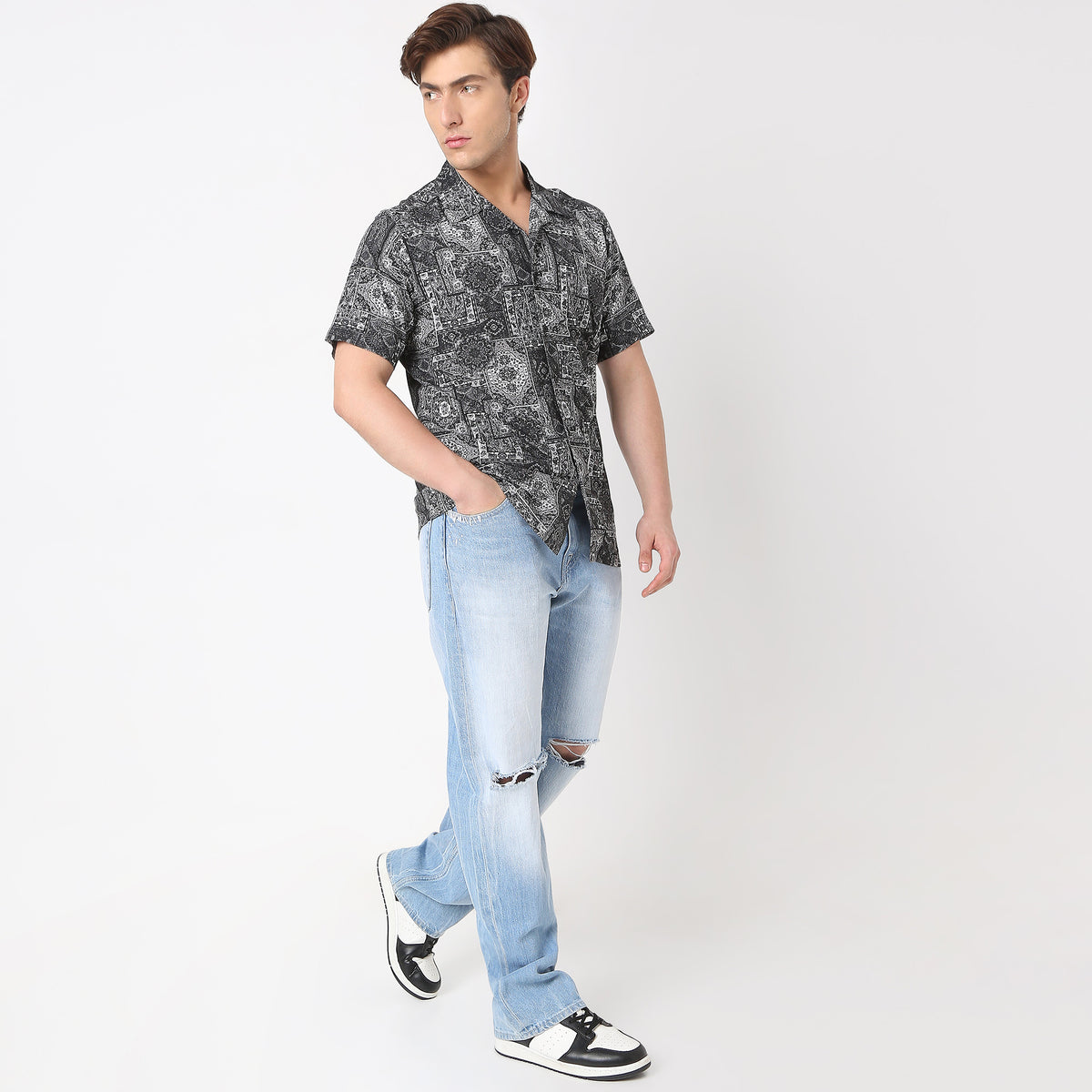 Regular Fit Printed Shirt