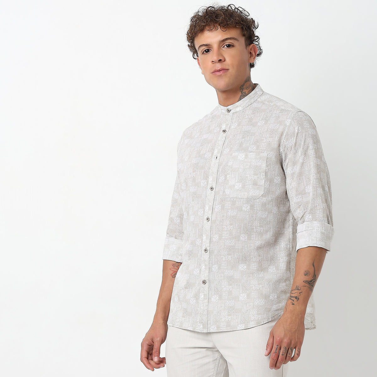 Regular Fit Printed Shirt