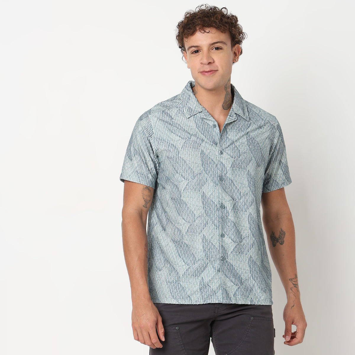 Regular Fit Printed Shirt