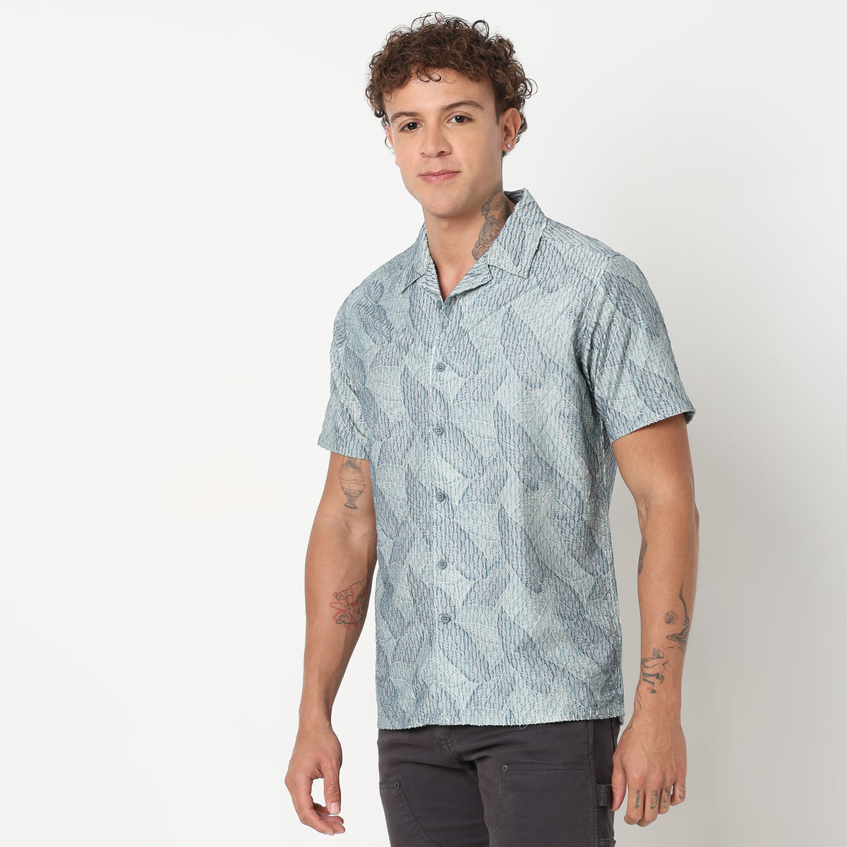 Regular Fit Printed Shirt