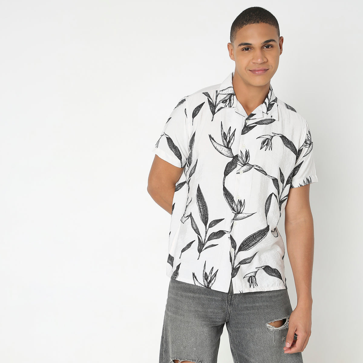 Regular Fit Printed Shirt