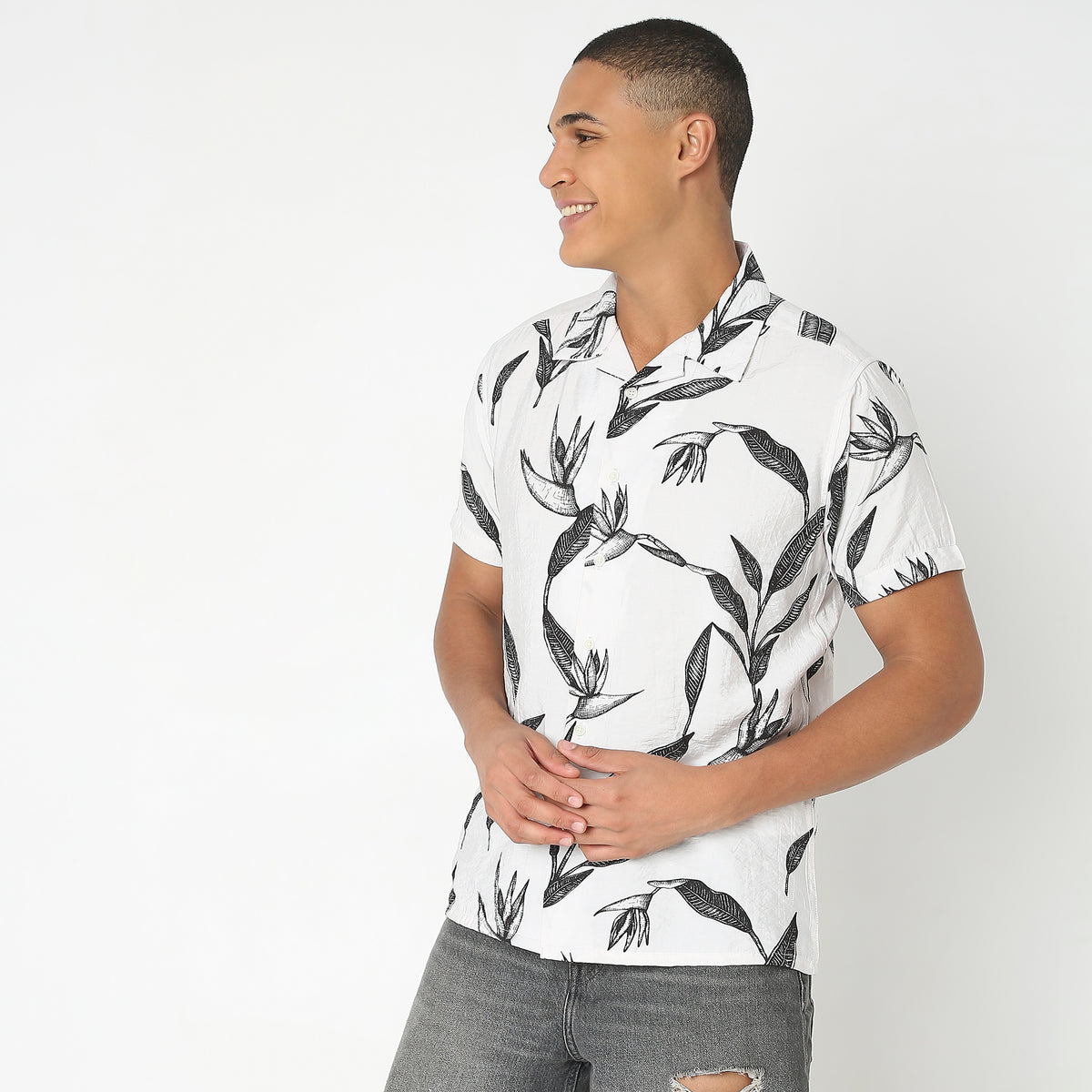 Regular Fit Printed Shirt