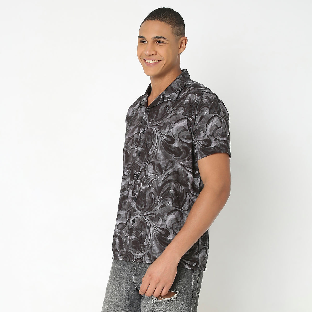 Regular Fit Printed Shirt