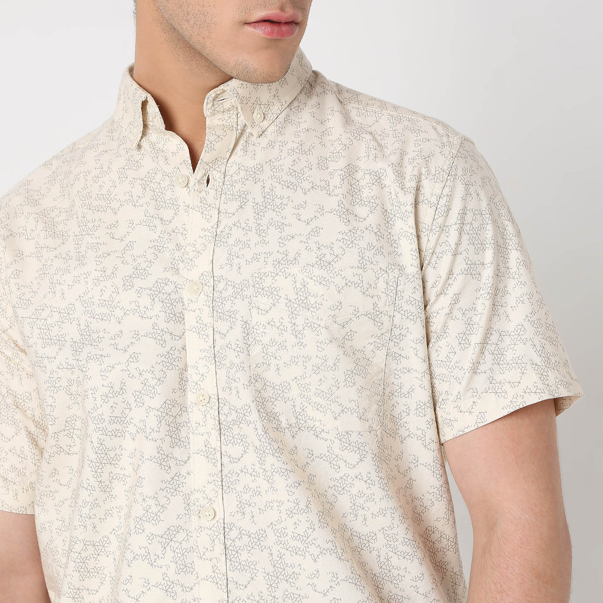 Regular Fit Printed Shirt