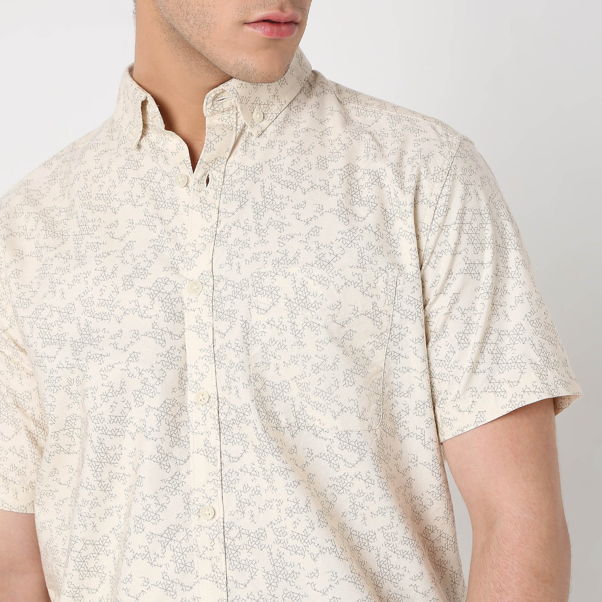 Regular Fit Printed Shirt