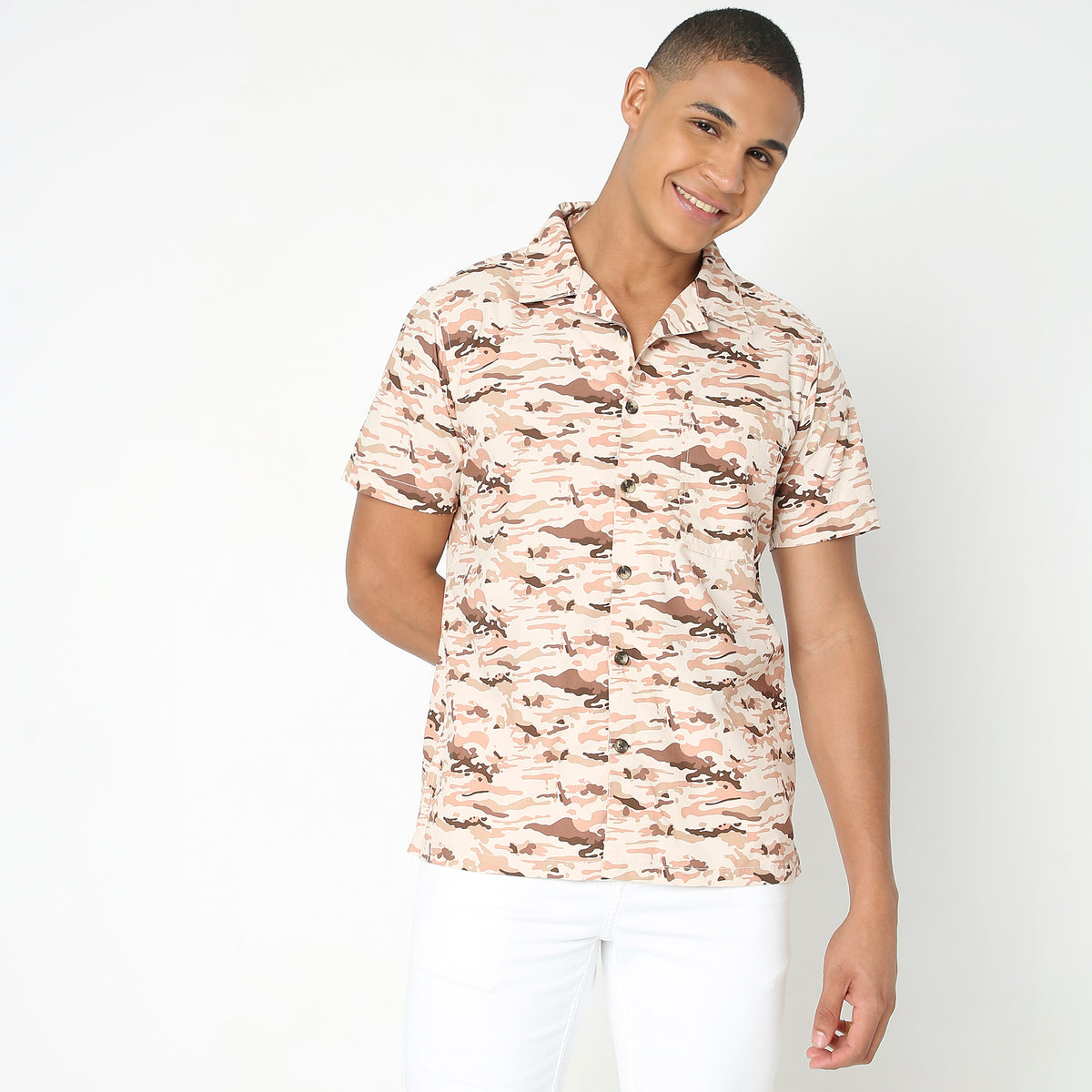 Regular Fit Printed Shirt