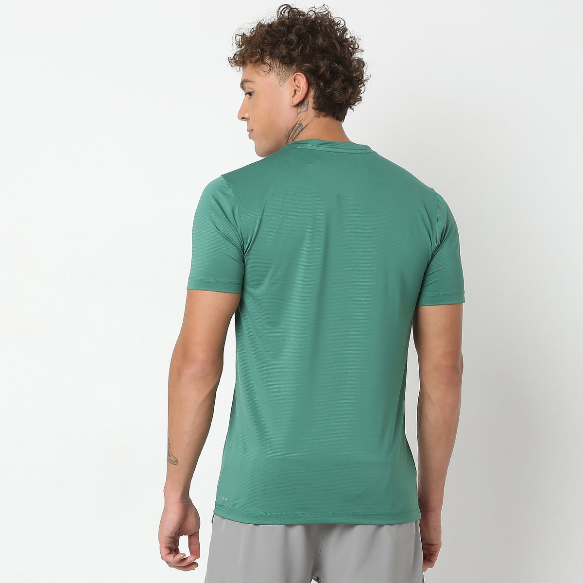 Regular Fit Solid T-Shirt