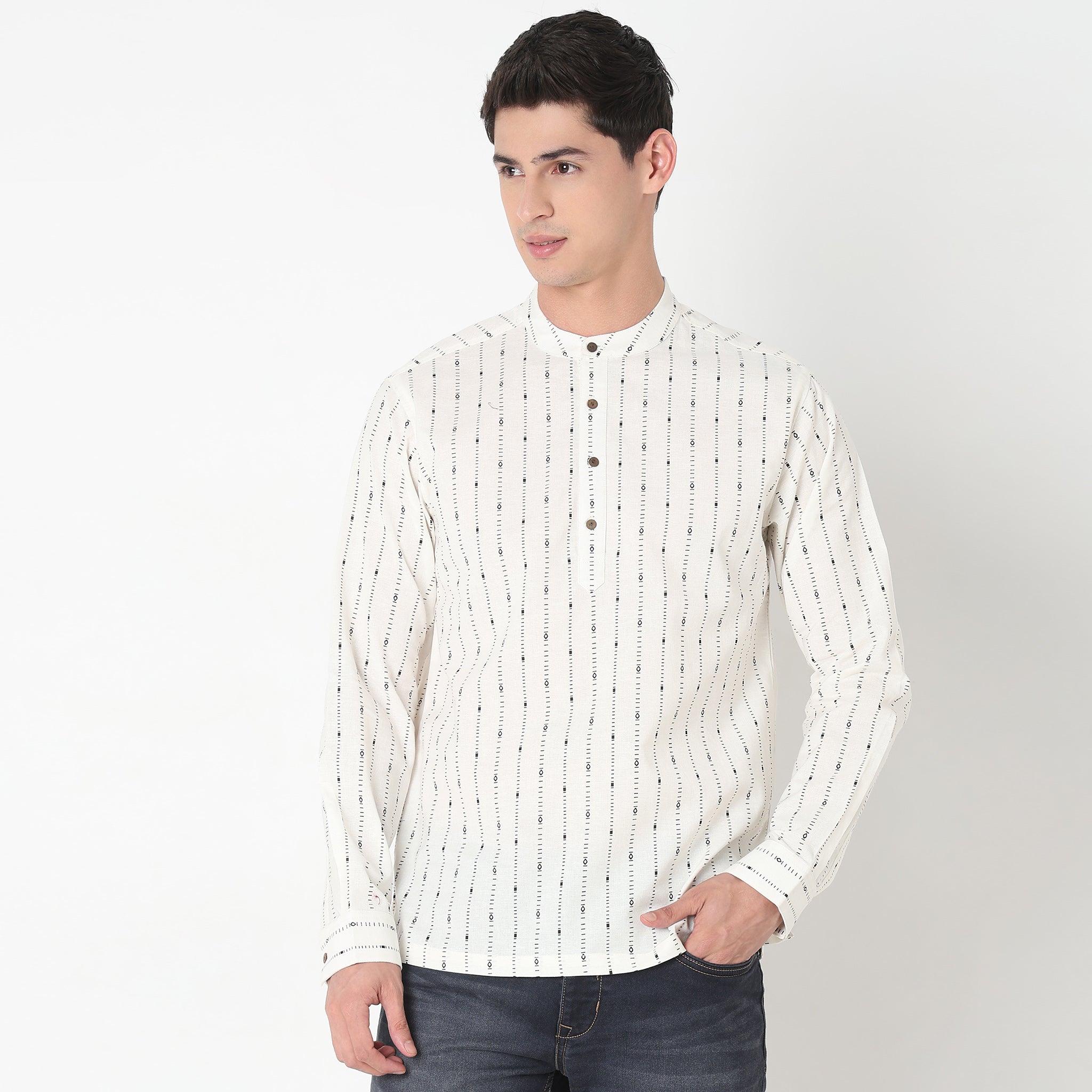 Regular Fit Printed Kurta