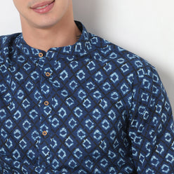 Regular Fit Printed Kurta