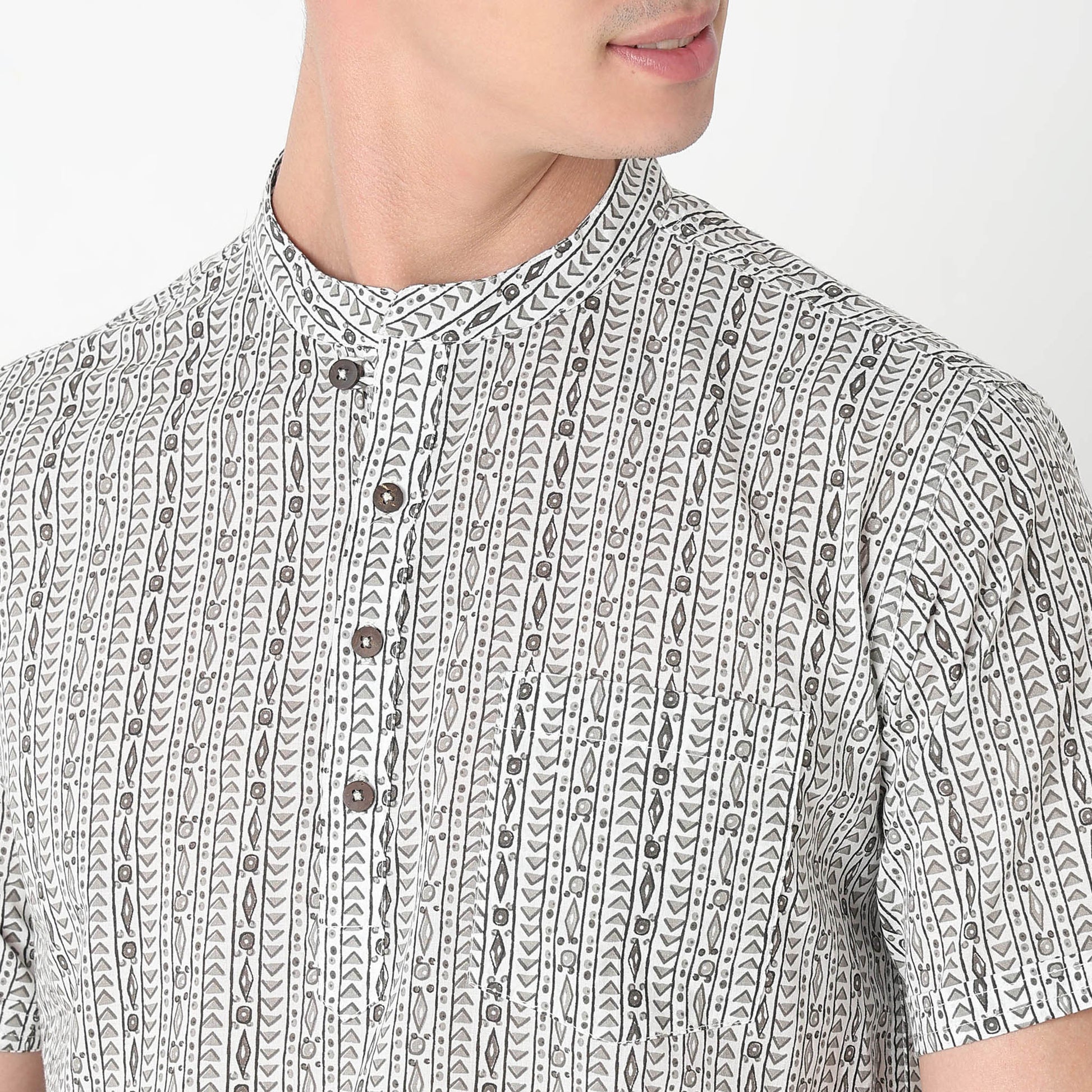 Regular Fit Printed Kurta