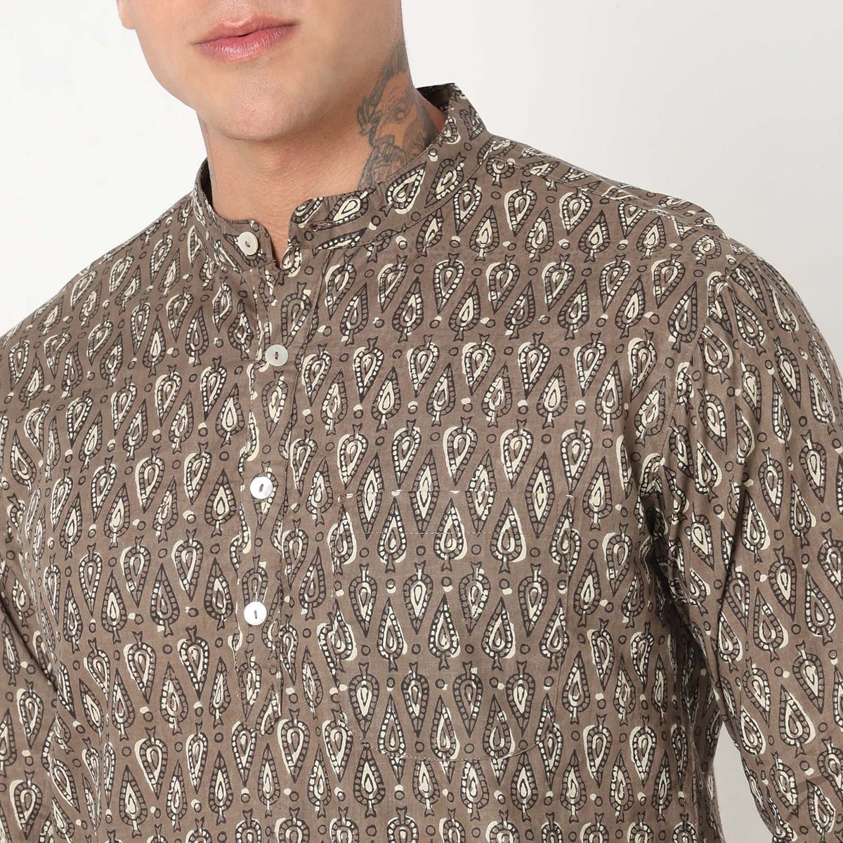 Regular Fit Printed Kurta