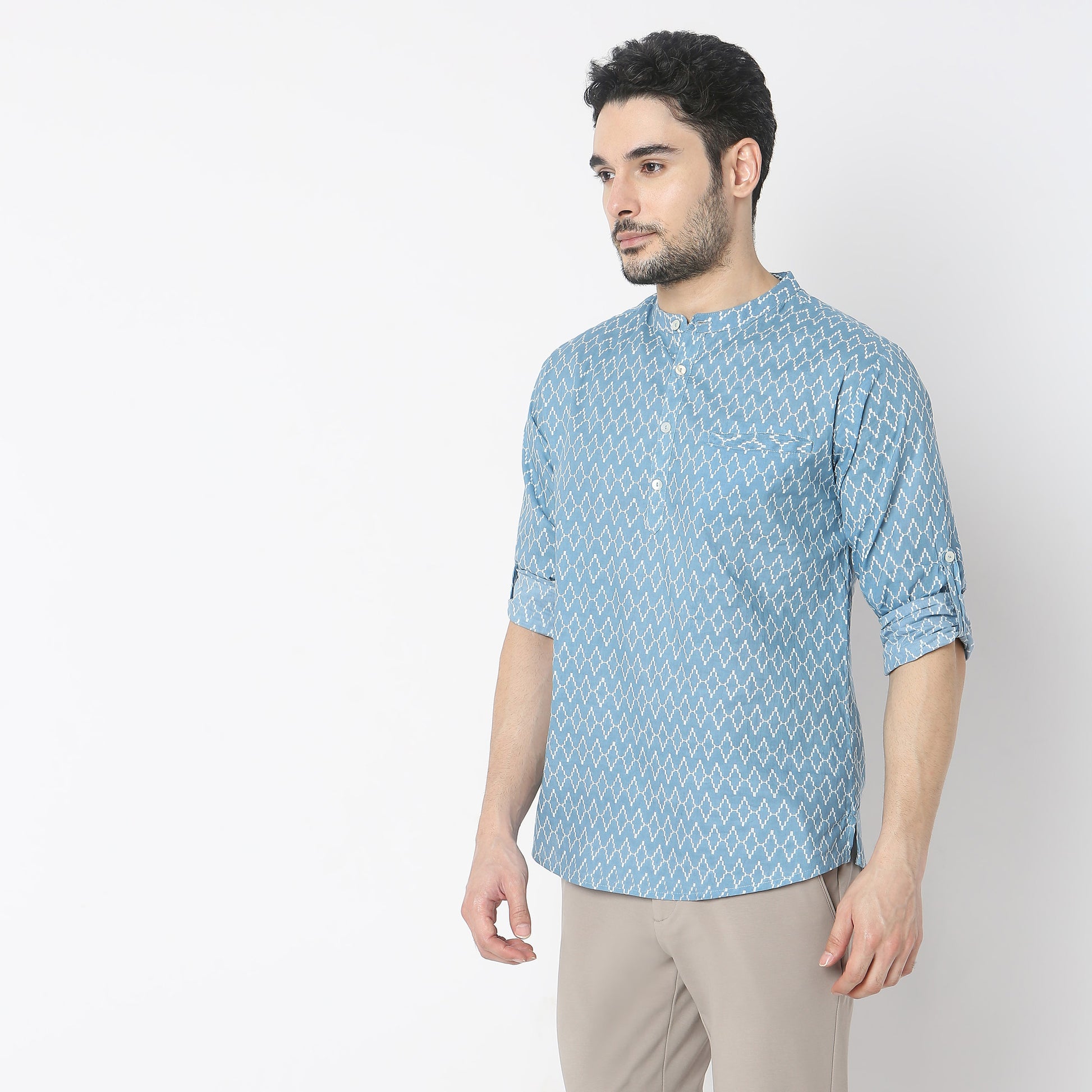 Regular Fit Printed Kurta