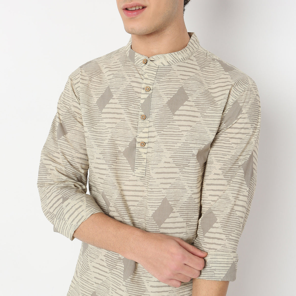 Regular Fit Printed Kurta