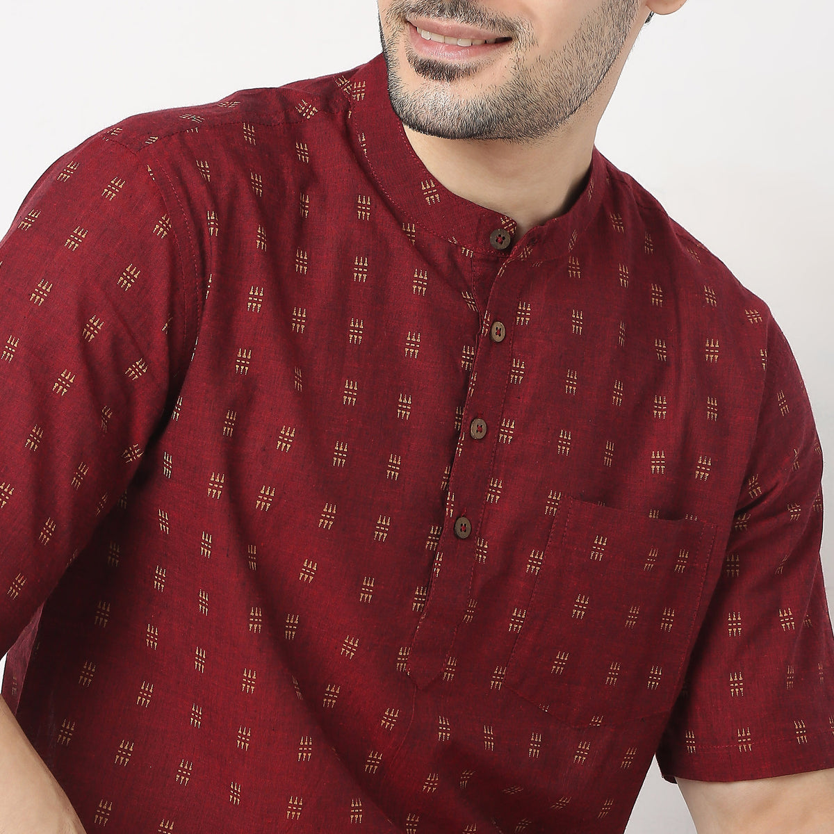 Regular Fit Printed Kurta