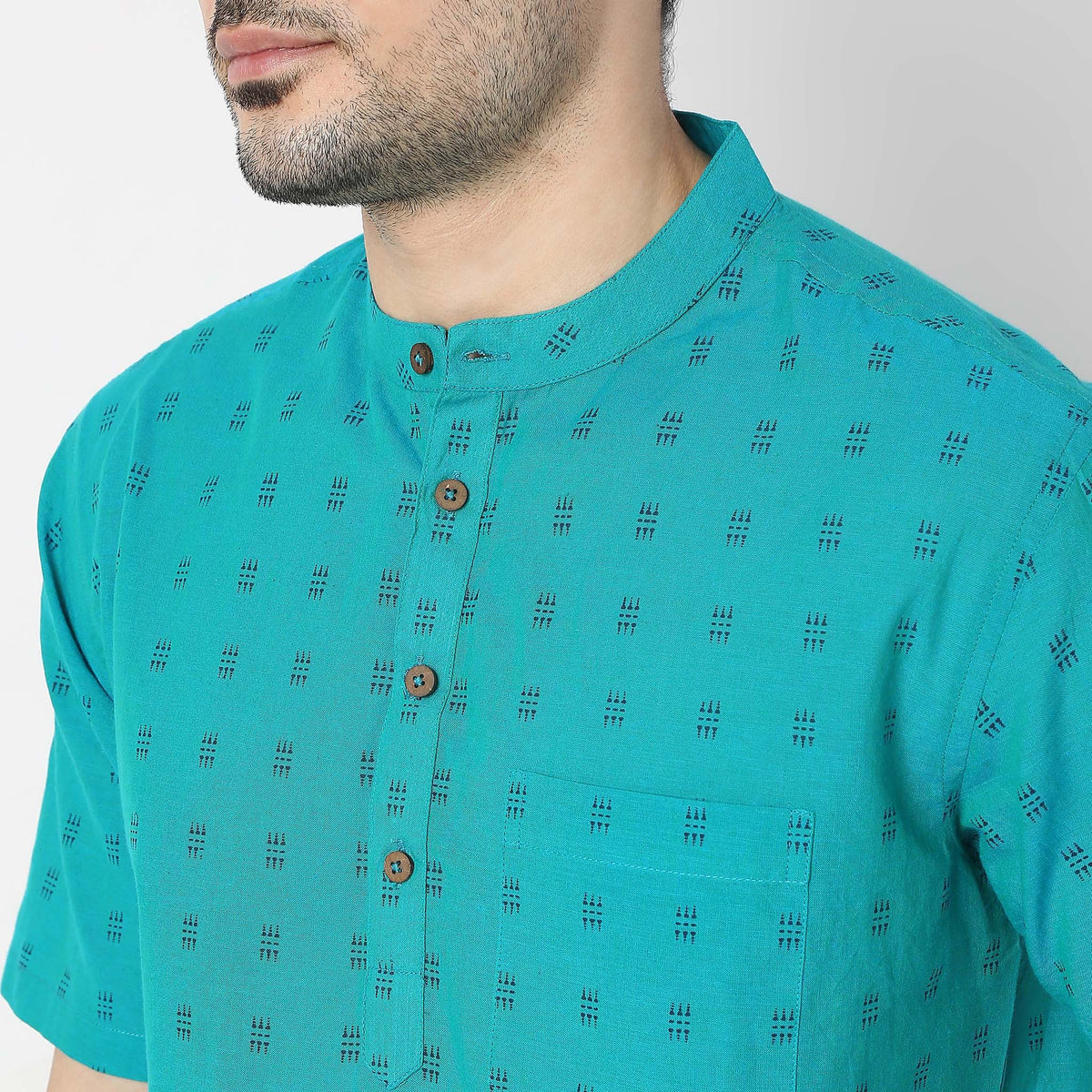 Regular Fit Printed Kurta