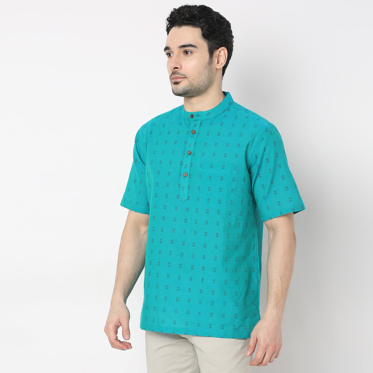 Regular Fit Printed Kurta