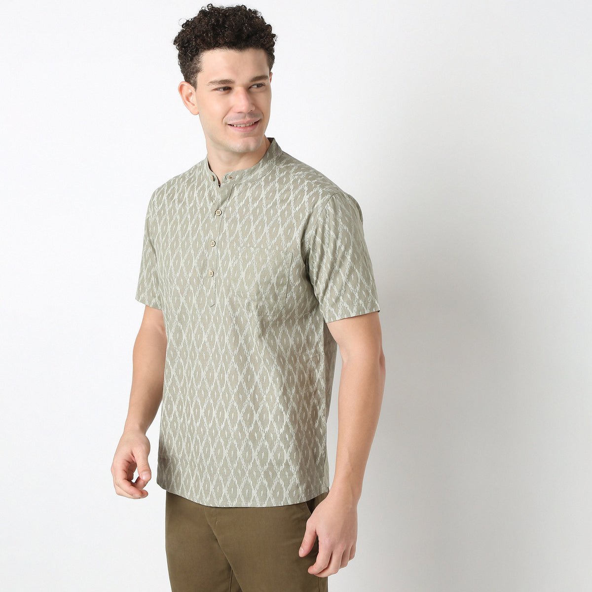 Printed Short Kurta