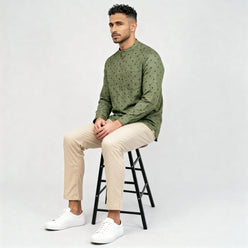 Printed Short Kurta