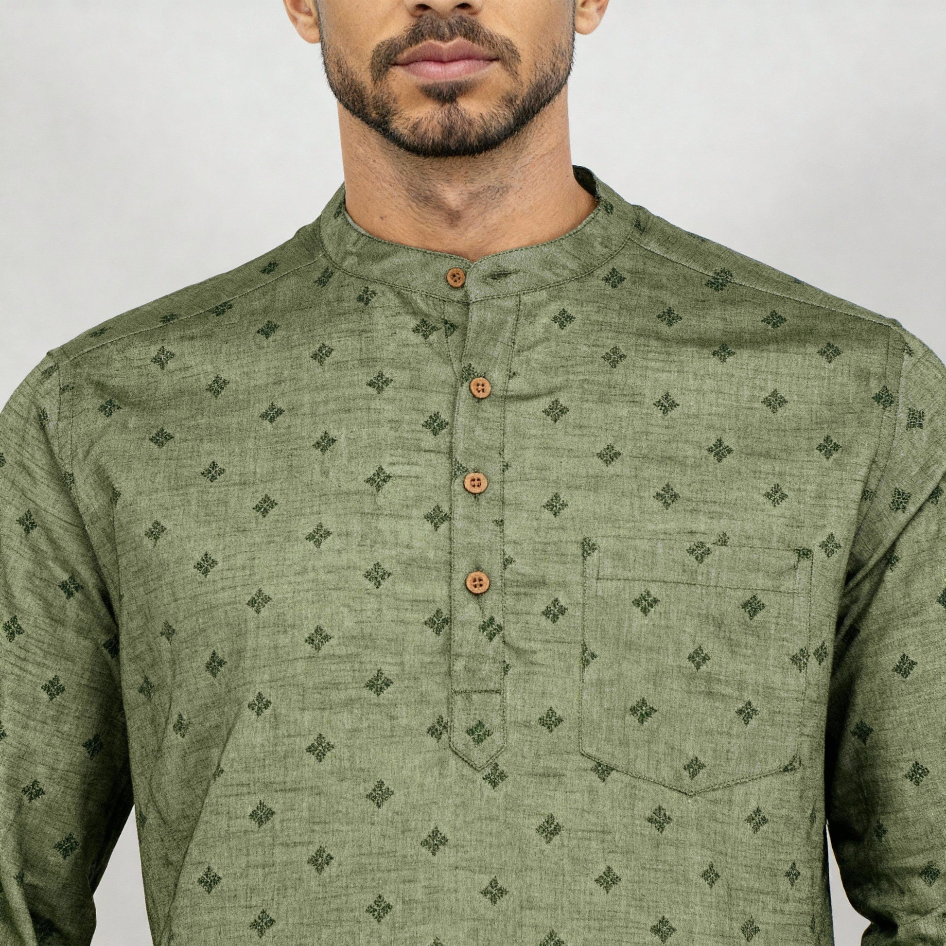 Printed Short Kurta