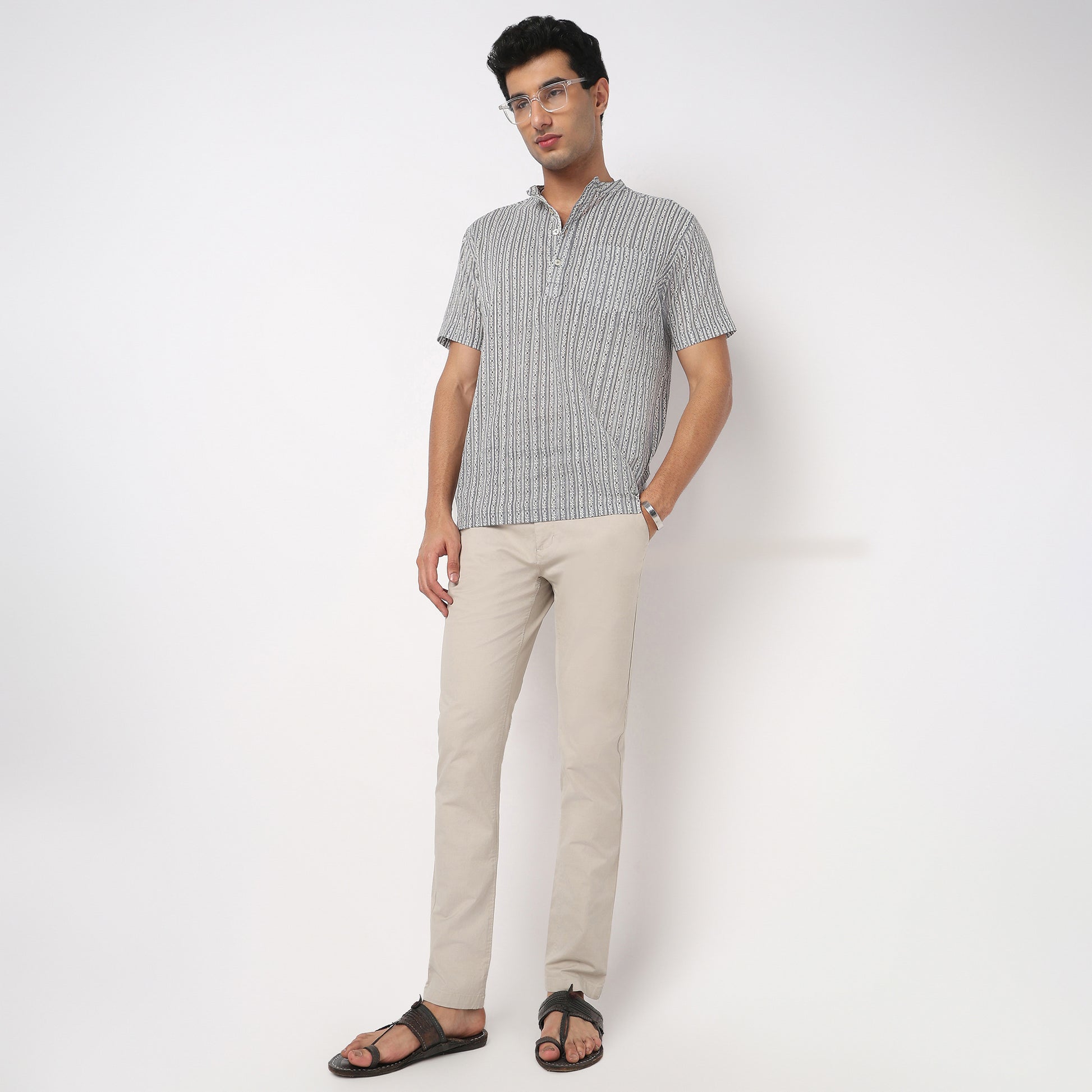 Cotton Printed Short Kurta