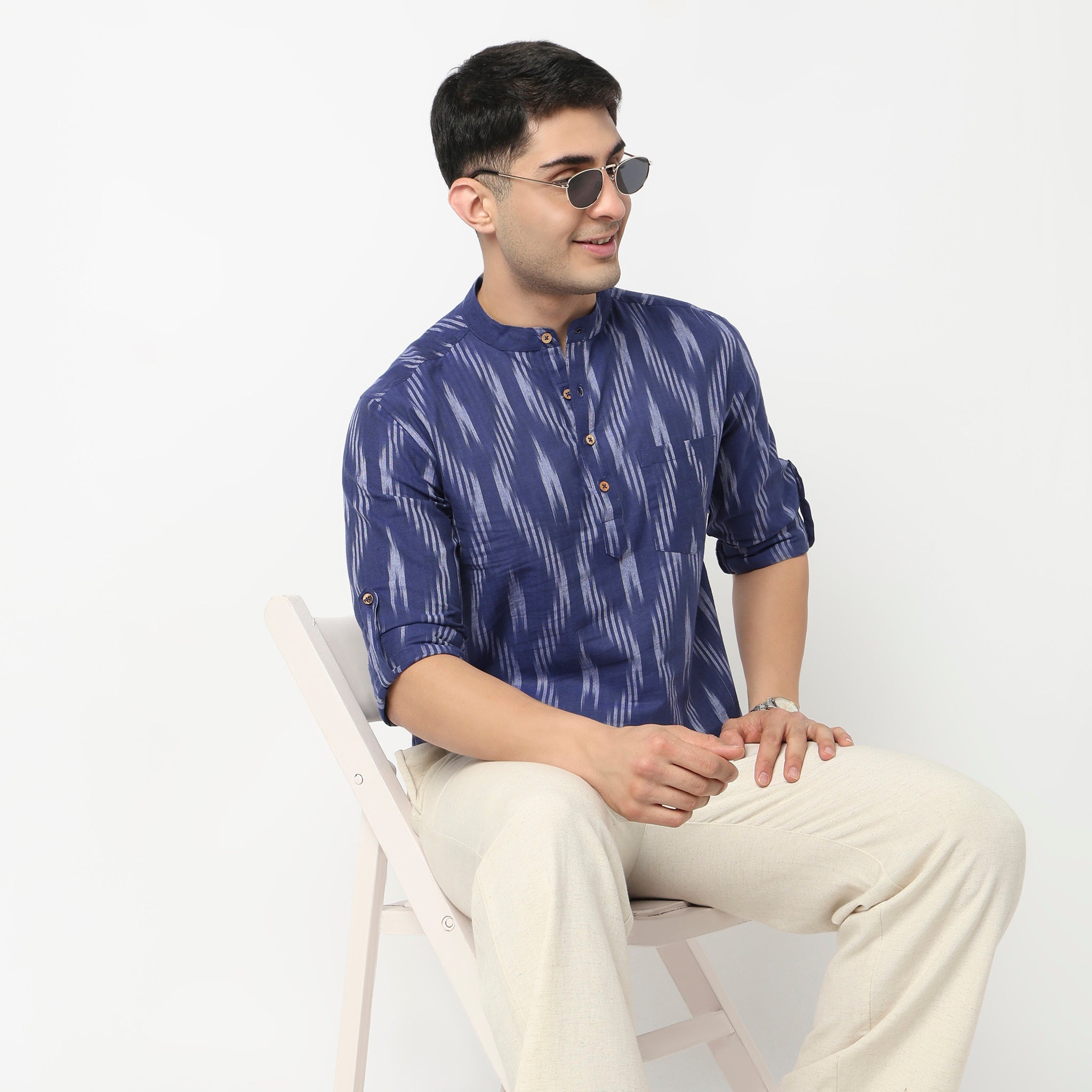 Cotton Printed Short Kurta