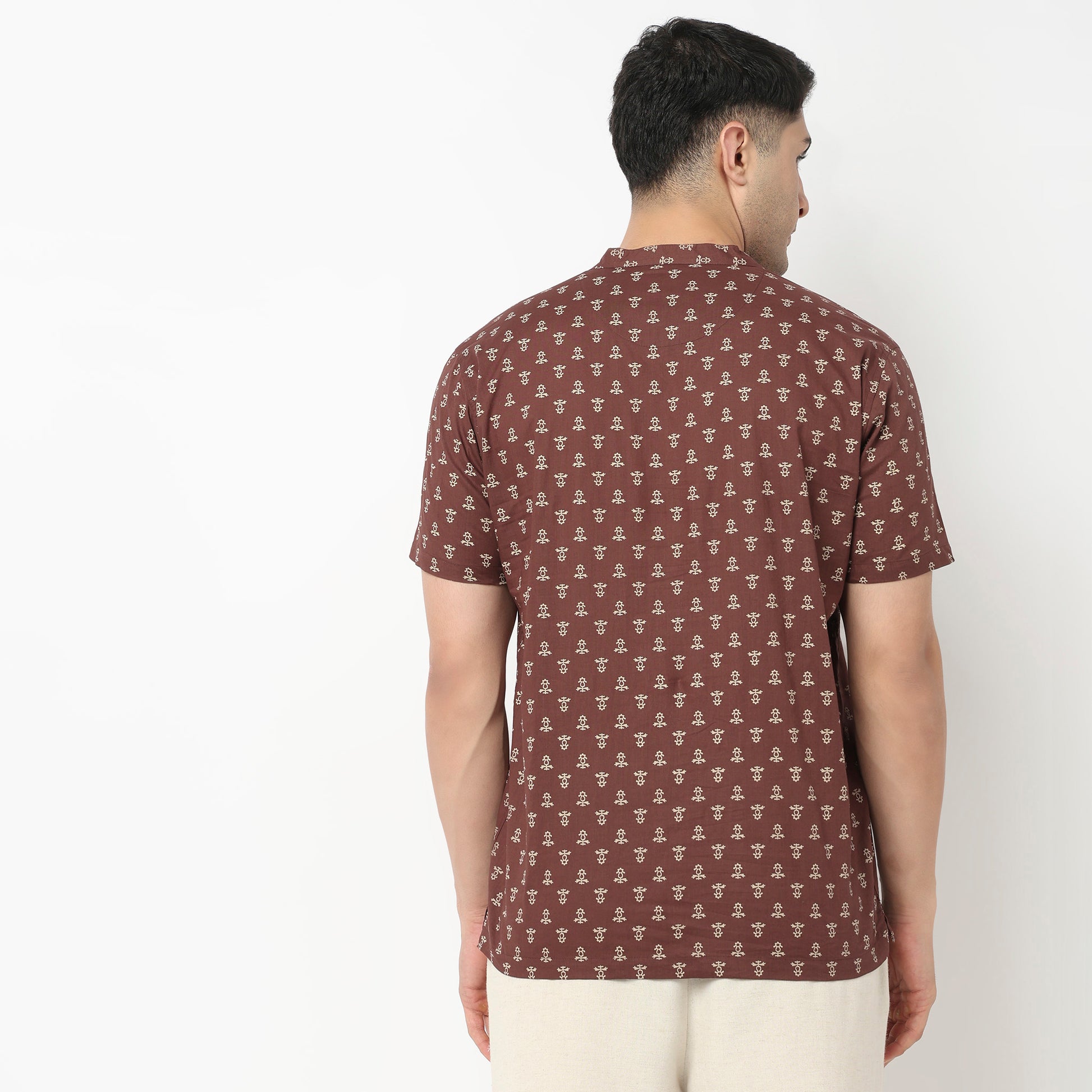 Cotton Printed Short Kurta
