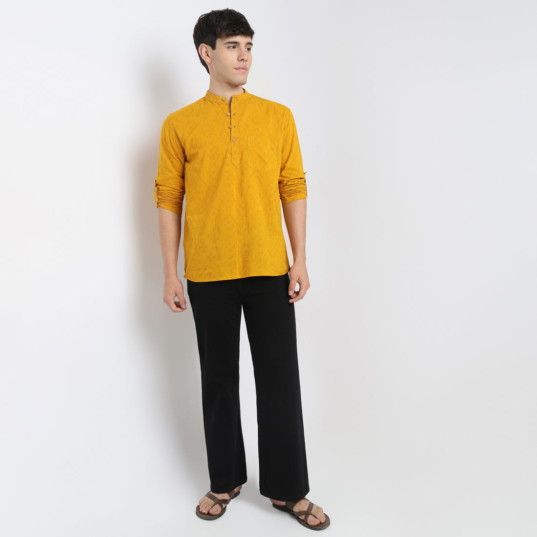 Printed Short Kurta