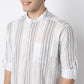 Striped Cotton Short Kurta