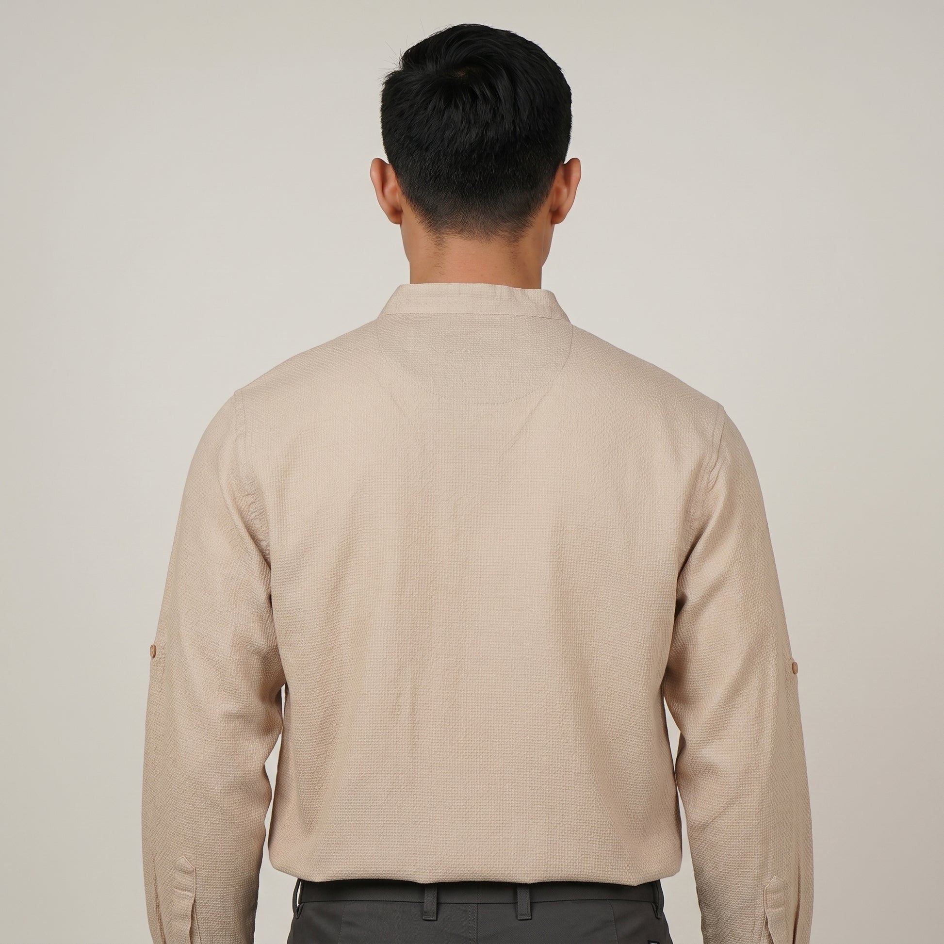 Cotton Dobby Short Kurta