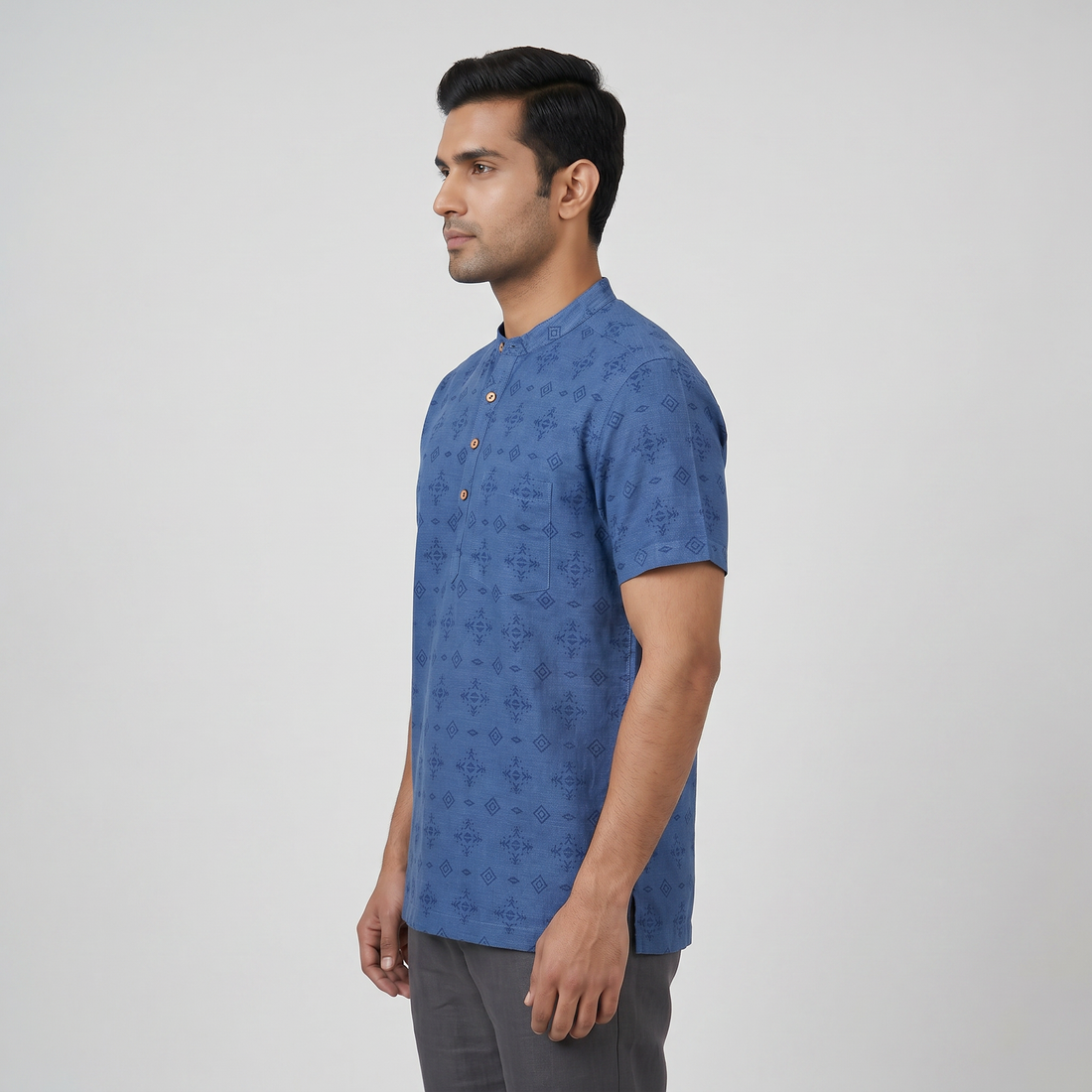Cotton Printed Short Kurta