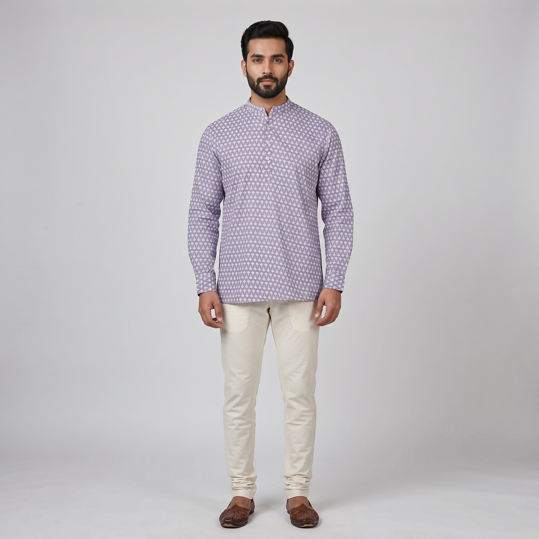 Cotton Printed Short Kurta