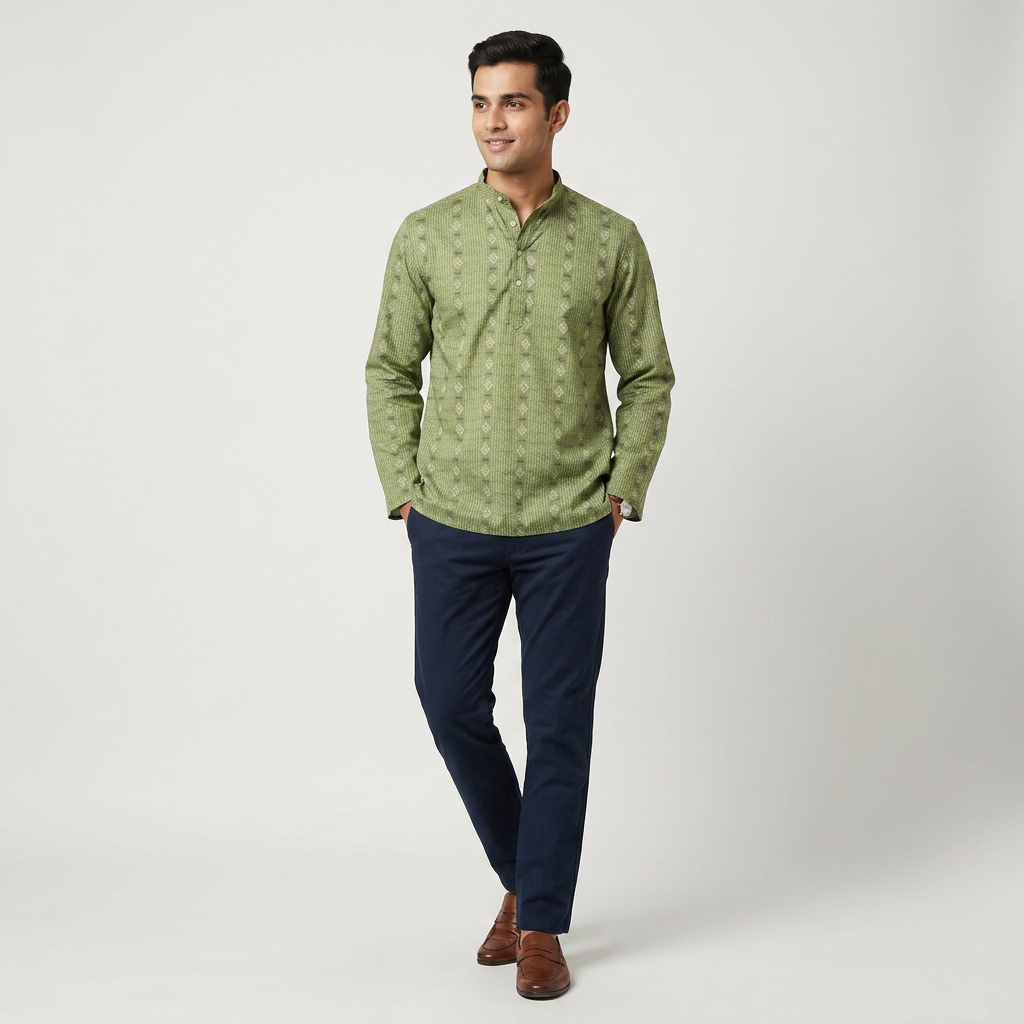 Printed Short Kurta