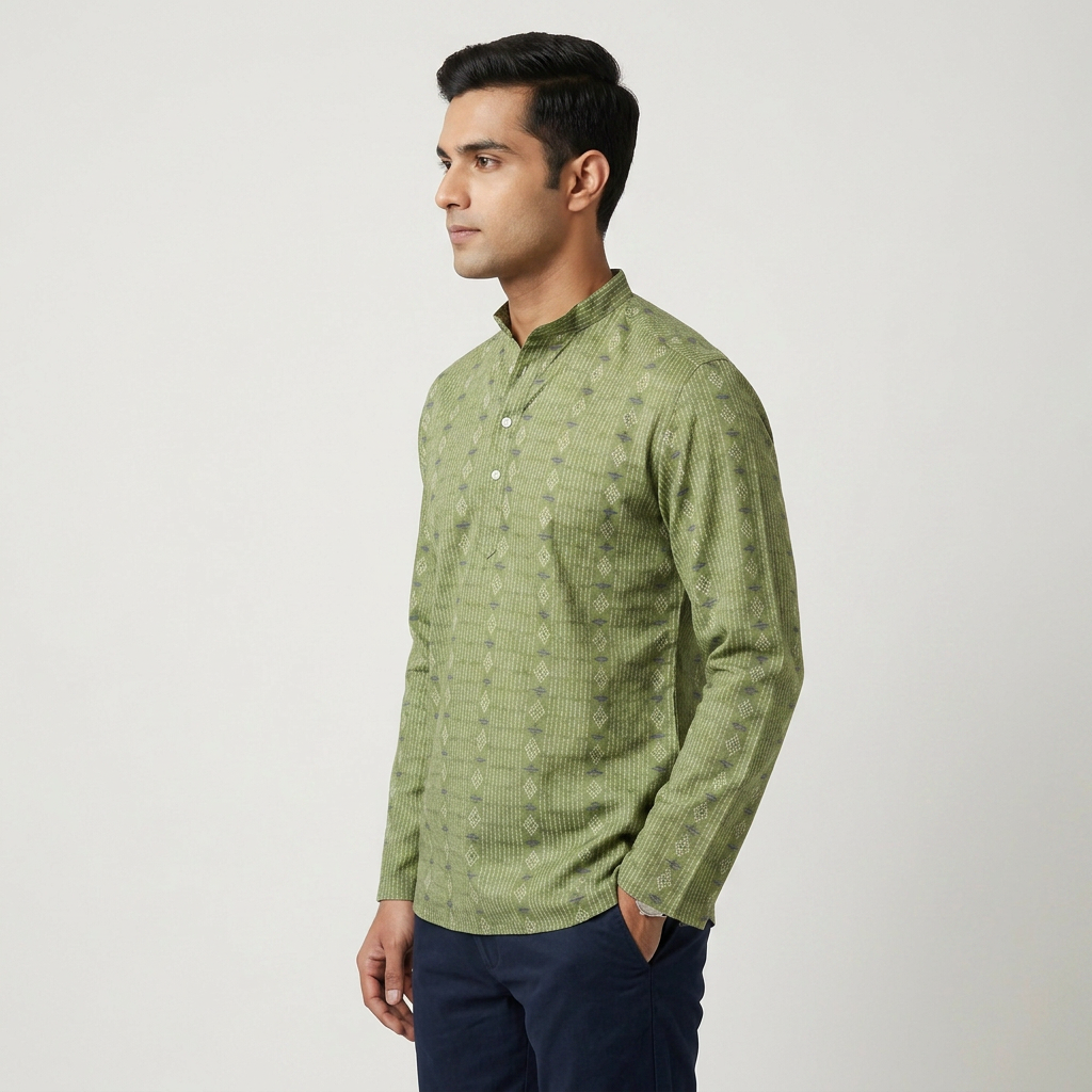 Printed Short Kurta