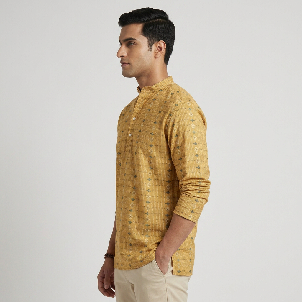 Printed Short Kurta