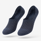 Men Solid No Show Socks - Pack of 3