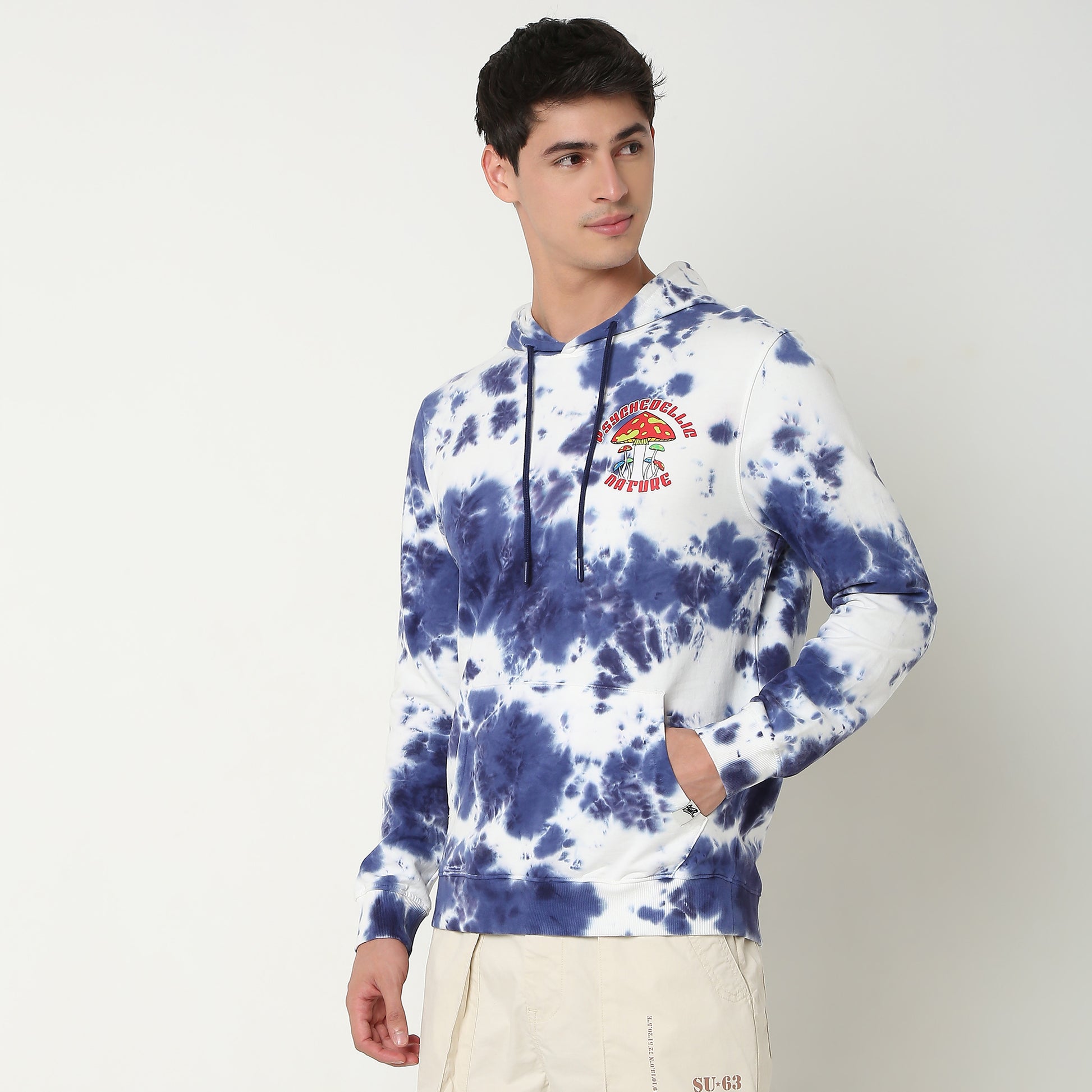 Regular Fit Tie - Dye Sweat Tees