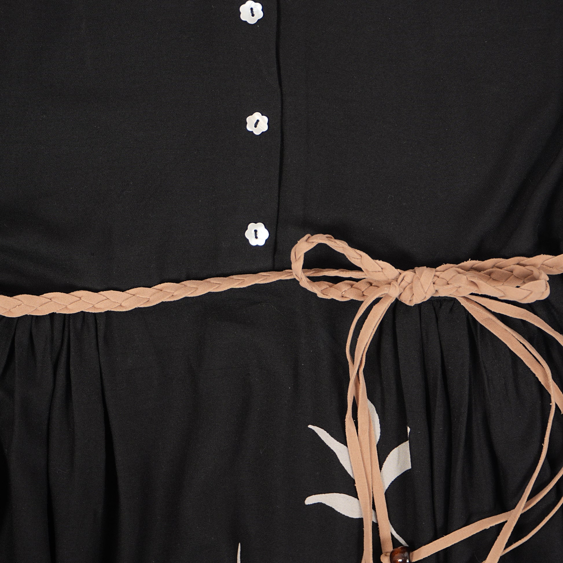 Shirt Collar Half Placket Dress