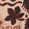 Front Ruched Printed Tiered Dress