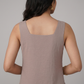 Solid Strappy Shift Dress
