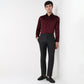Slim Fit Solid Shirt
