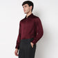 Slim Fit Solid Shirt
