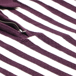 Cotton Striped Polo T-Shirt